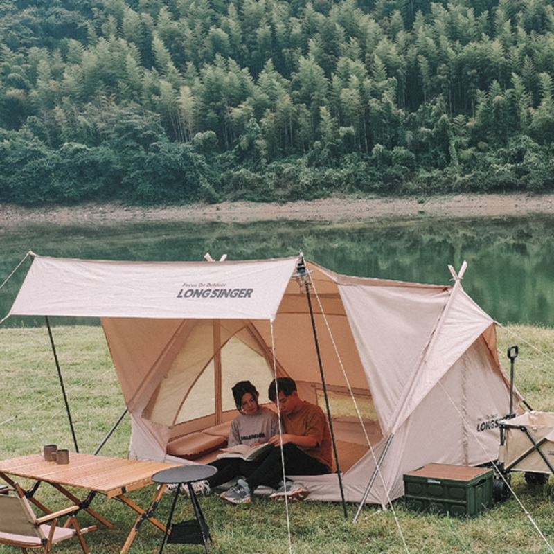 A-frame teepee campingtelt