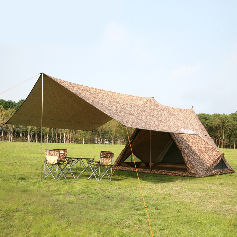 Udendørs camouflage campingtelt